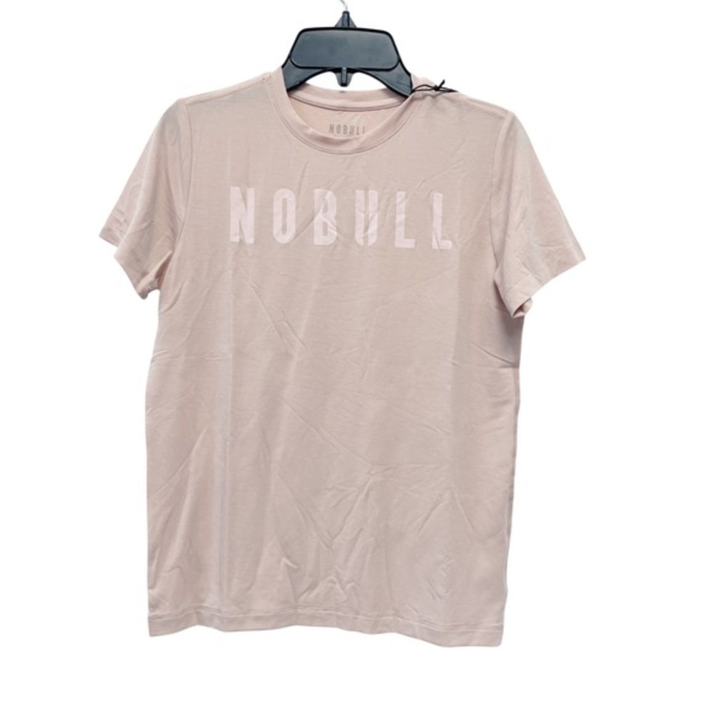 NoBull Kid's Unisex Dusty‎ Rose Stretchy Training Athletic Casual Shirt Medium